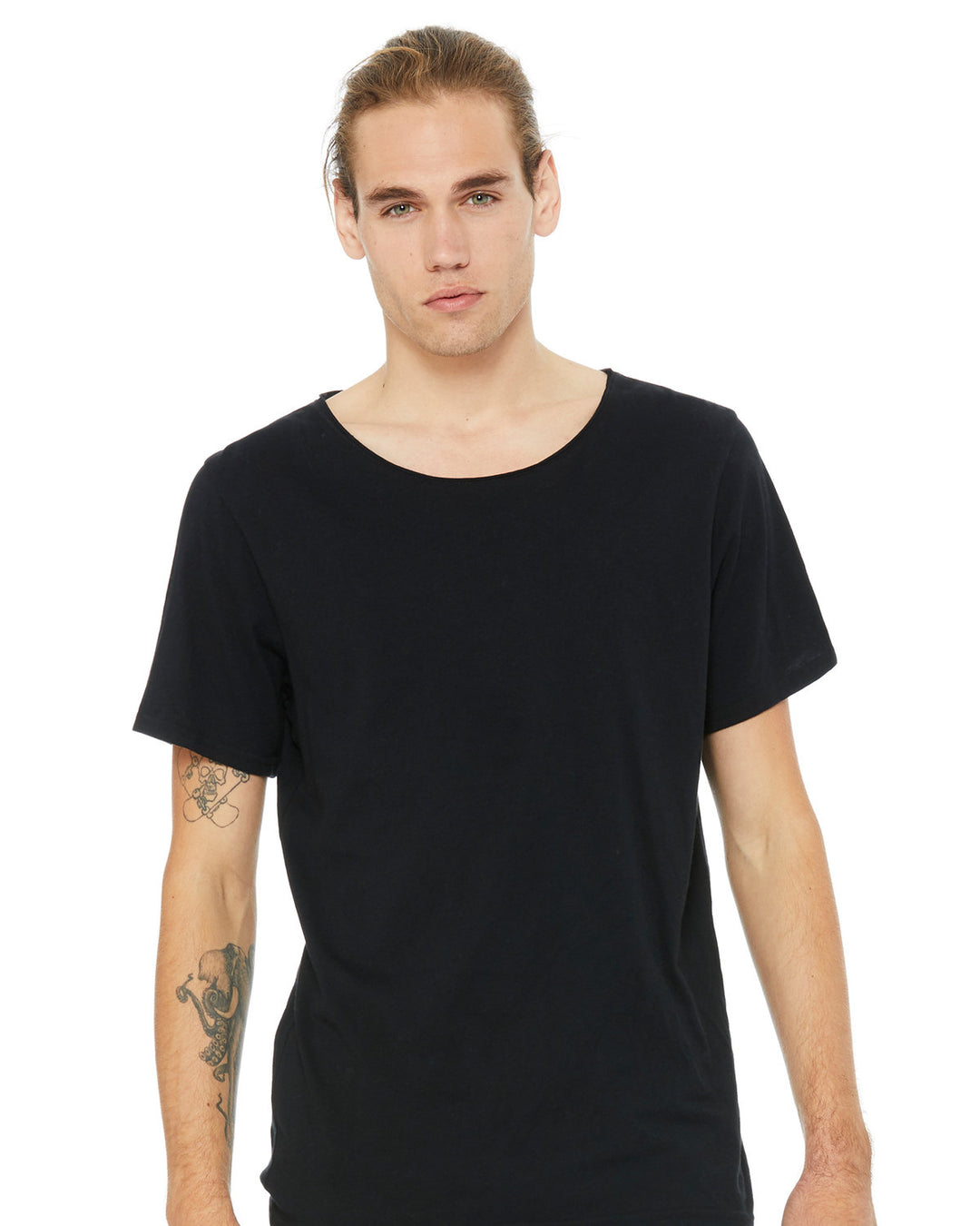 Bella + Canvas Men's Jersey Raw Neck T-Shirt Bella + Canvas