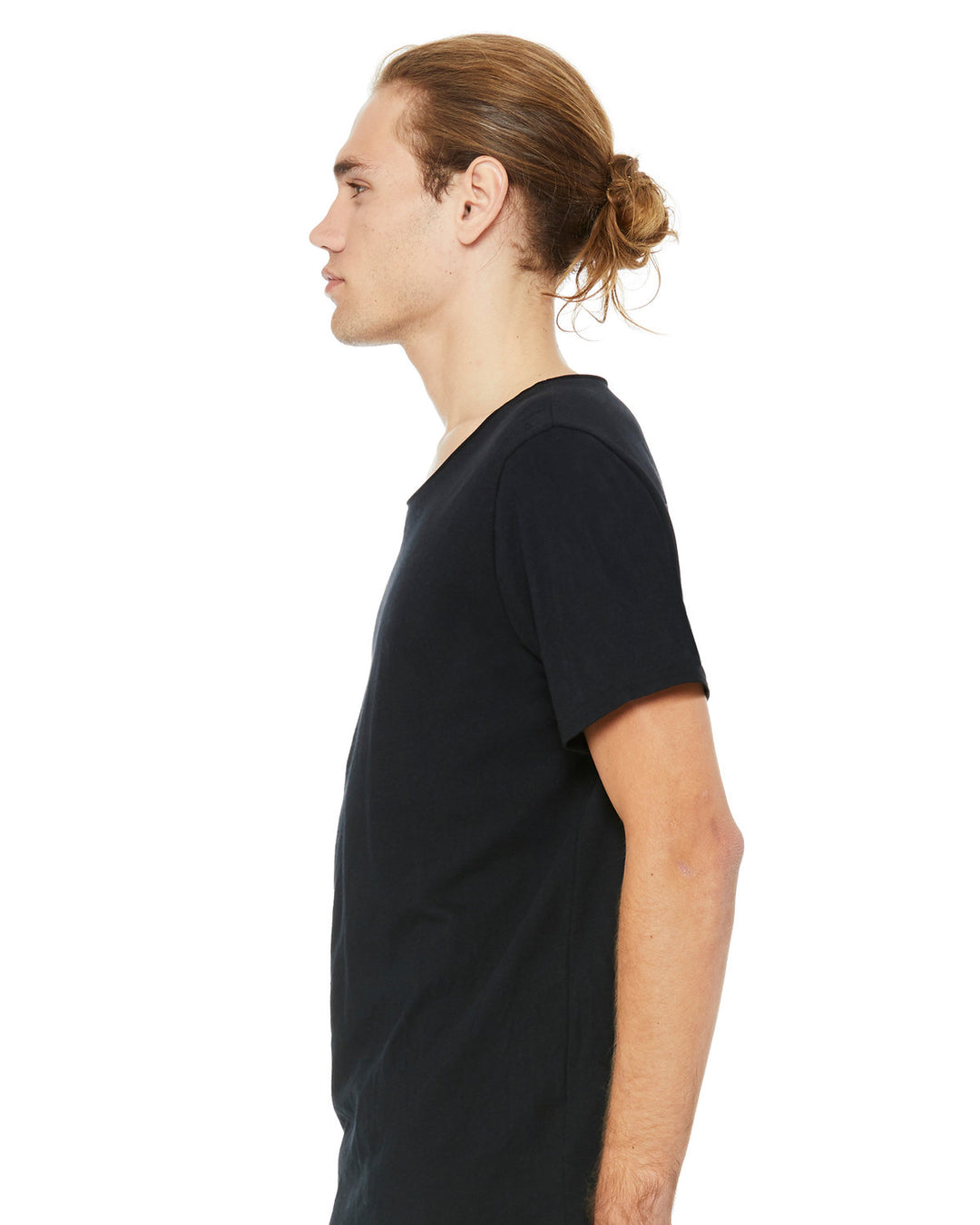 Bella + Canvas Men's Jersey Raw Neck T-Shirt Bella + Canvas