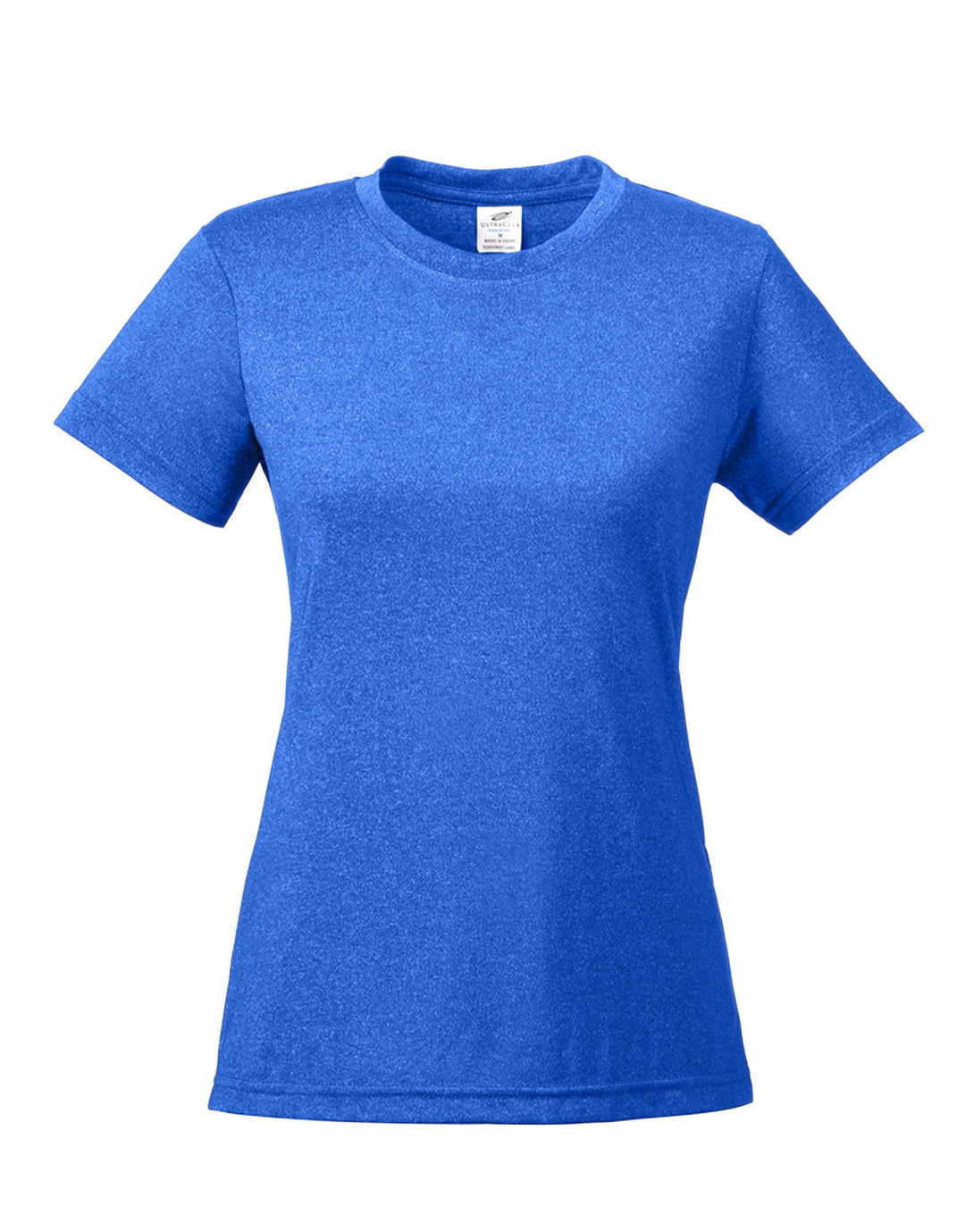 UltraClub Ladies' Cool & Dry Heathered Performance T-Shirt UltraClub