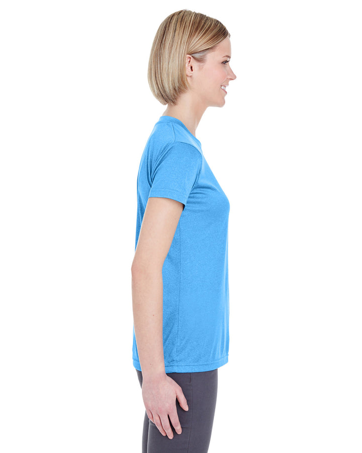 UltraClub Ladies' Cool & Dry Heathered Performance T-Shirt UltraClub