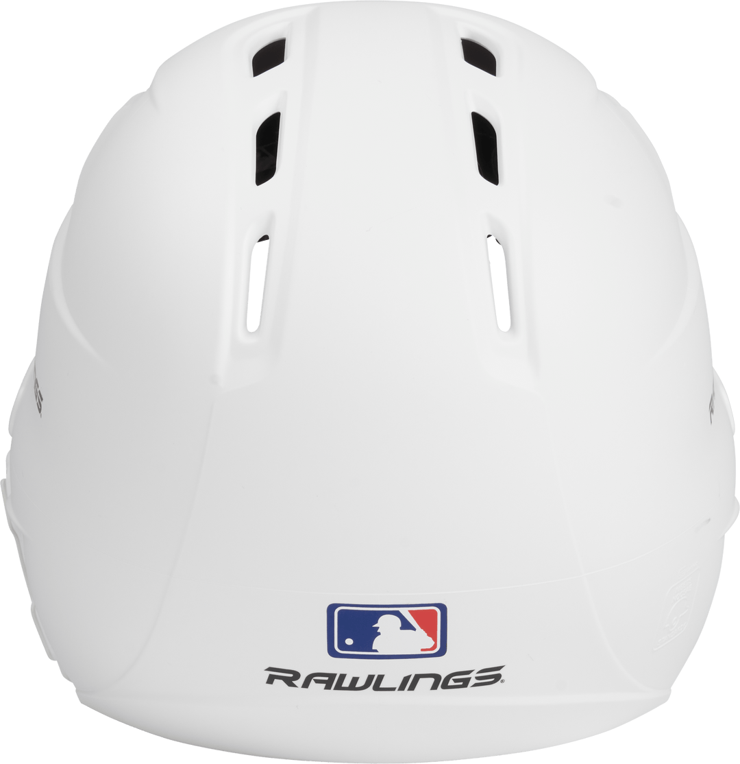 Rawlings R16 1-Tone Senior Baseball Helmet With Reversible Extension - Matte Rawlings