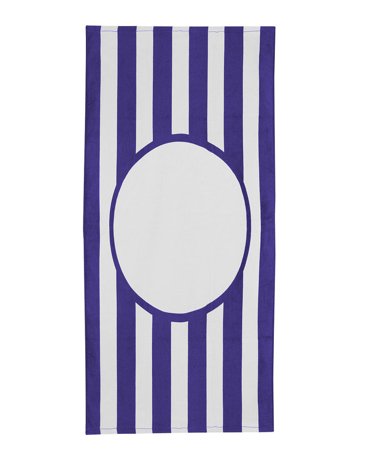 Carmel Towel Company Striped Beach Towel Carmel Towel Company