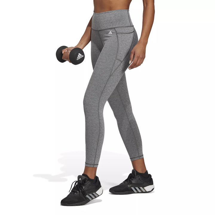 adidas Women's Optime Stash Pocket High-Waisted 7/8 Leggings adidas