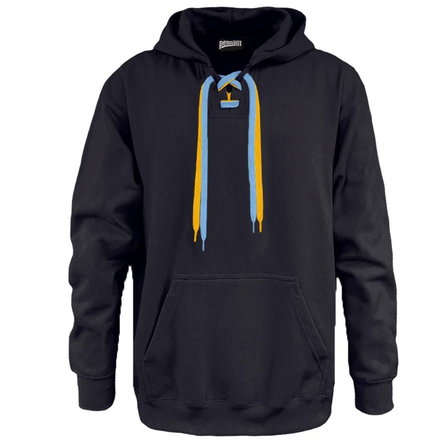 Pennant 715 Faceoff Hoodie Black Adult XXS