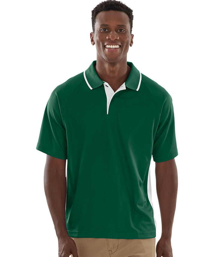 Charles River Men's Color Blocked Wicking Polo Charles River