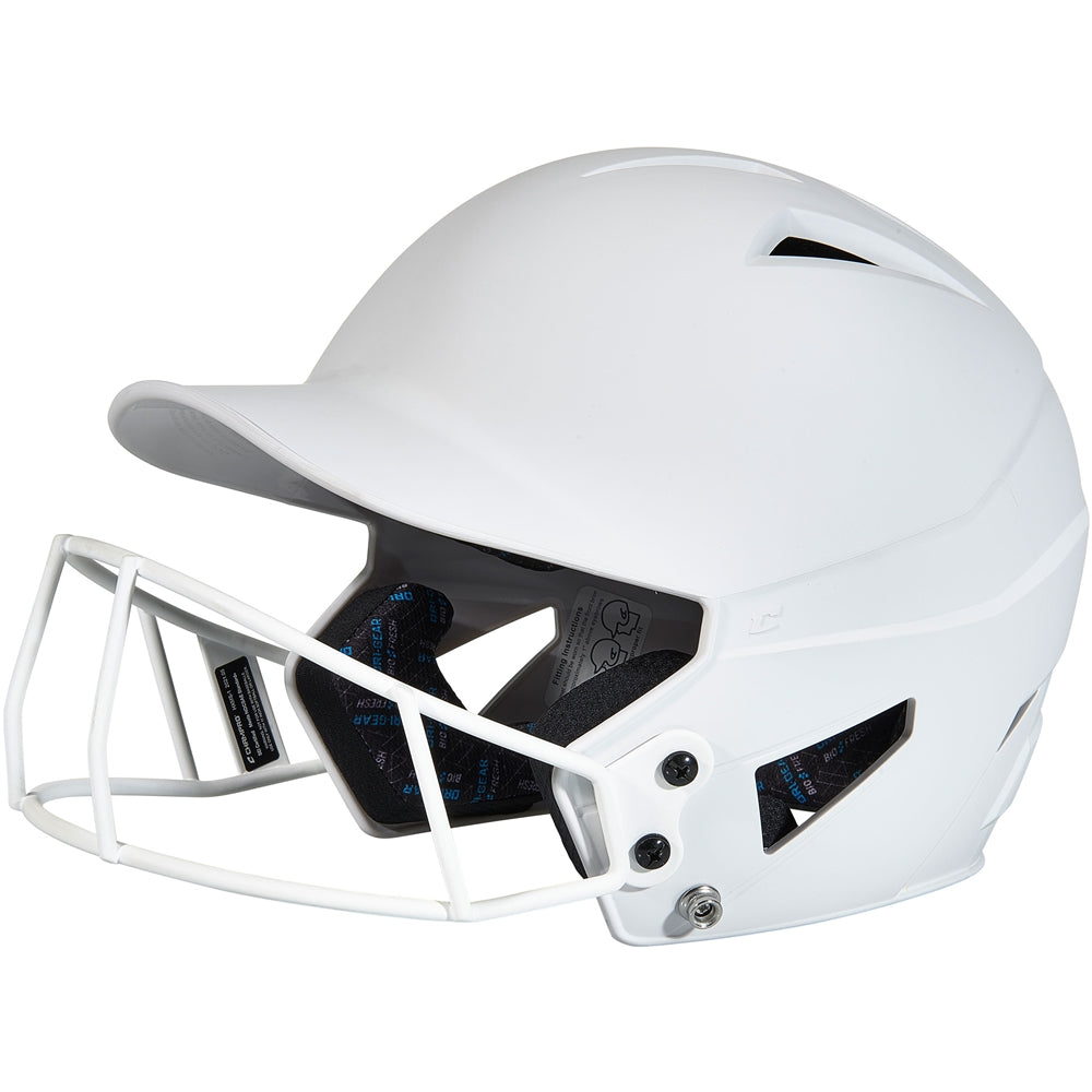 Champro HX Matte Junior Softball Helmet with Facemask Champro