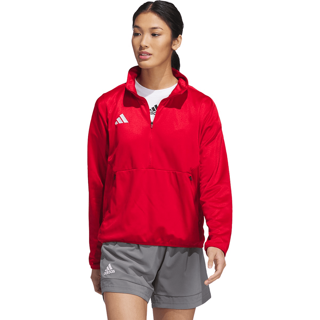 adidas Women's Sideline Knit 1/4 Zip Jacket adidas