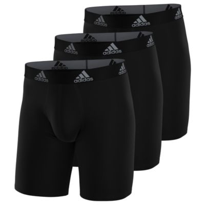 adidas Men's Performance 3-Pack Long Boxer Brief adidas