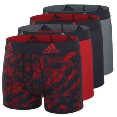 adidas Youth Performance Graphic 4-Pack Boxer Brief adidas