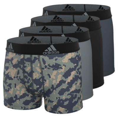 adidas Youth Performance Graphic 4-Pack Boxer Brief adidas