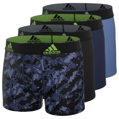 adidas Youth Performance Graphic 4-Pack Boxer Brief adidas