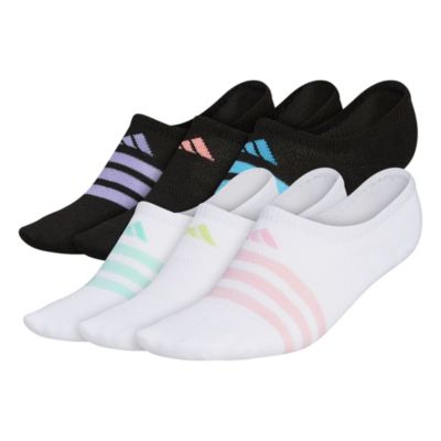 adidas Girl's Superlite 2 6-Pack Super No Show Socks adidas