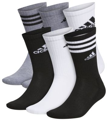 adidas Men's Athletic Cushioned Mixed 6-Pack Crew Socks adidas