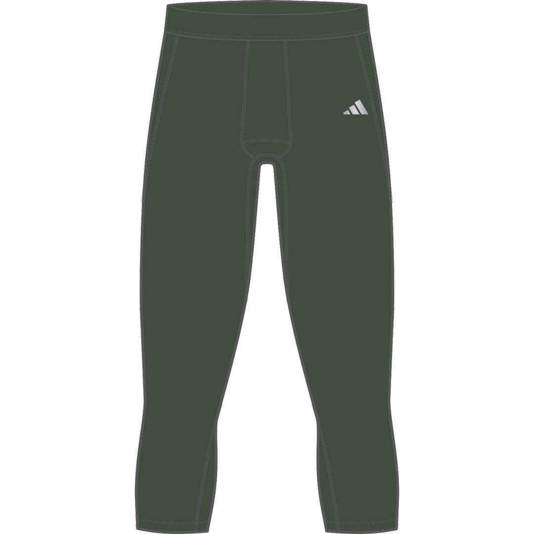 adidas Men's Techfit Aeroready 3/4 Short Training Leggings Mens Apparel Pants & Sweatpants