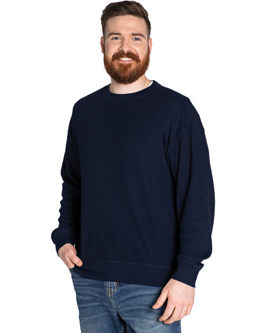 Charles River Men's Unisex Waffle Crew Sweatshirt Charles River