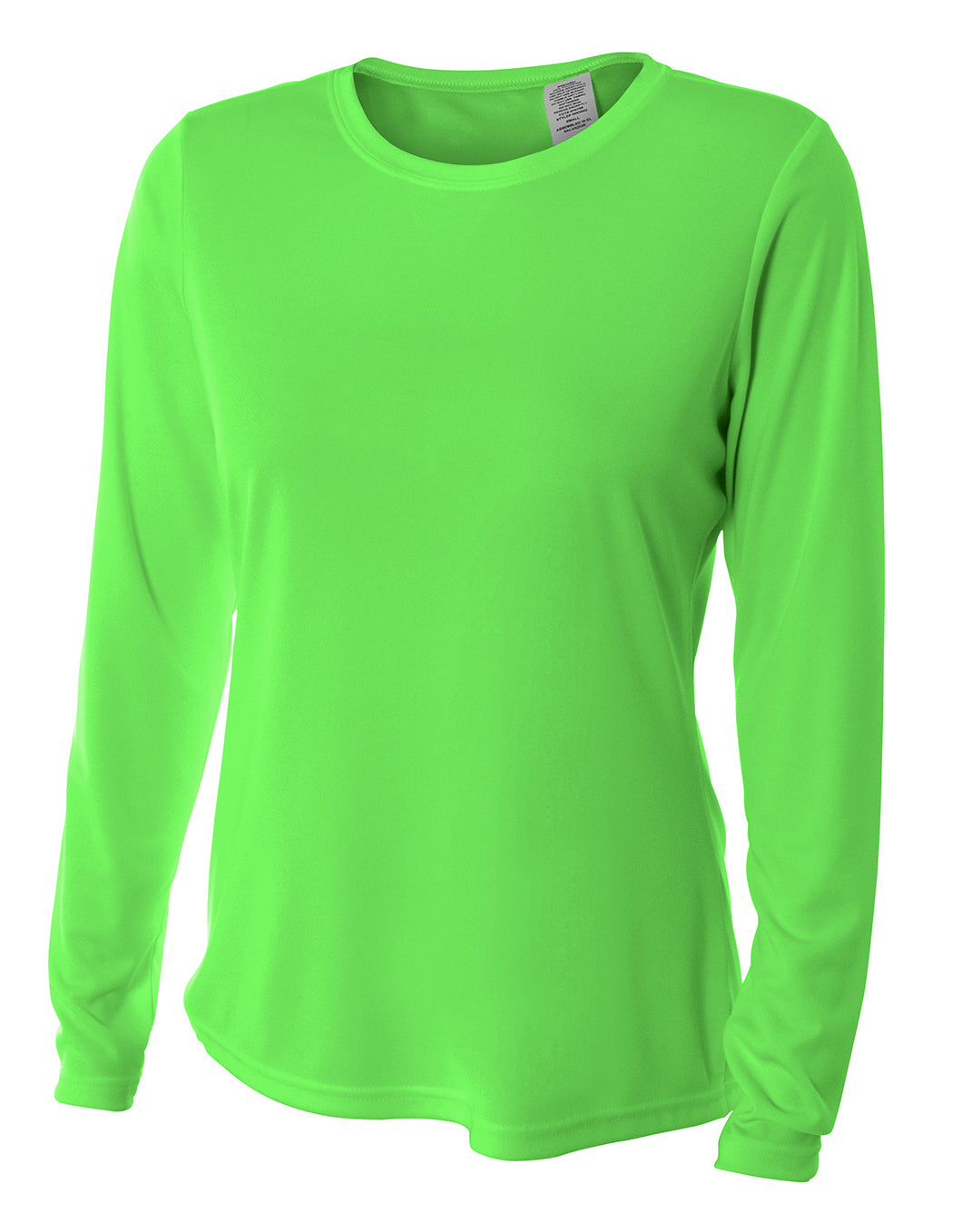 A4 Women's Long Sleeve Cooling Performance Crew