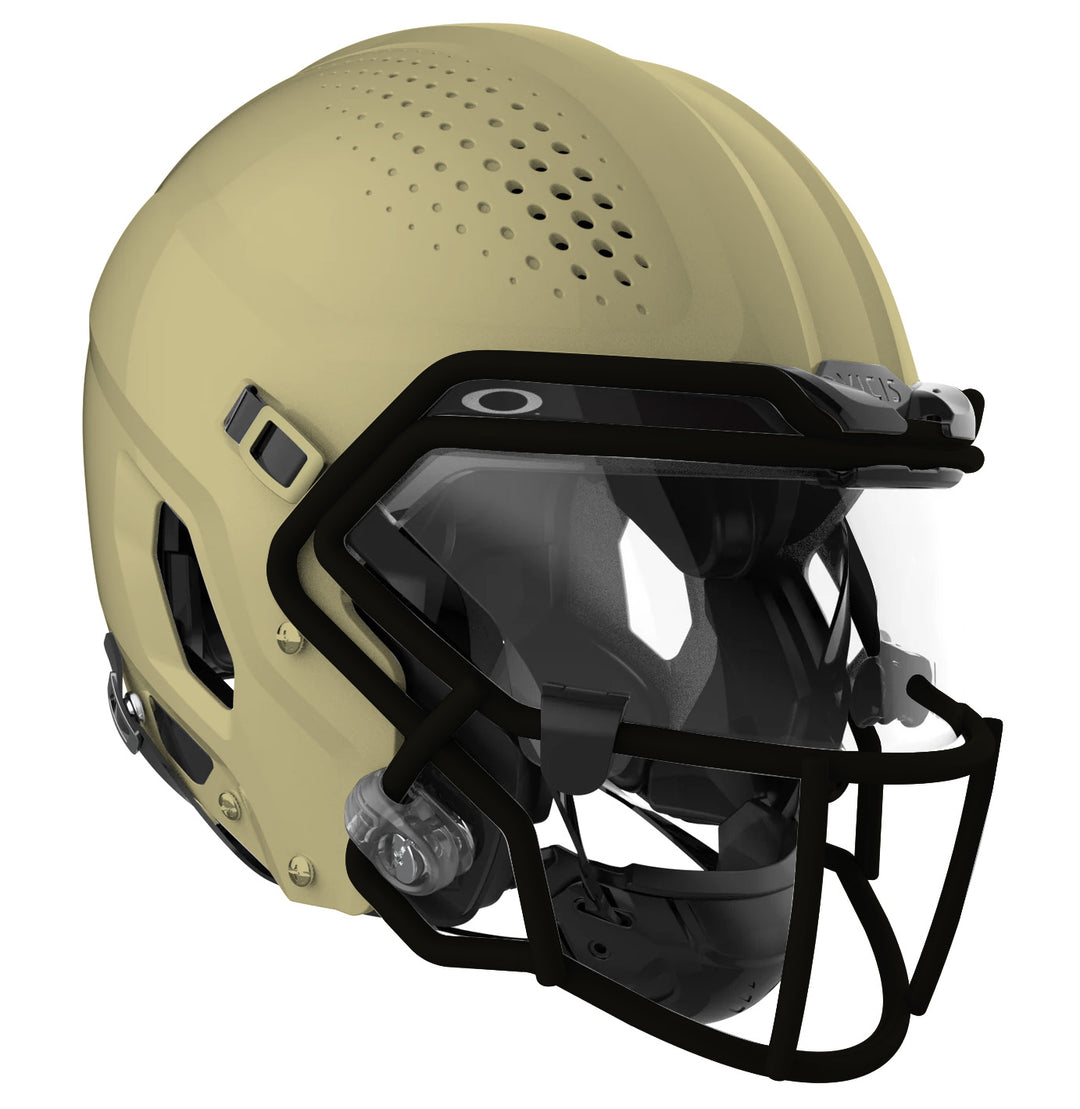 Vicis Adult Zero2 QB Elite Football Helmet with Titanium Facemask & Oakley Eyeshield Vicis