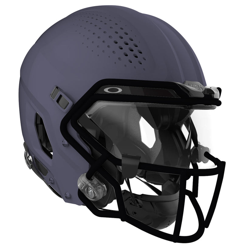 Vicis Adult Zero2 QB Elite Football Helmet with Titanium Facemask & Oakley Eyeshield Vicis