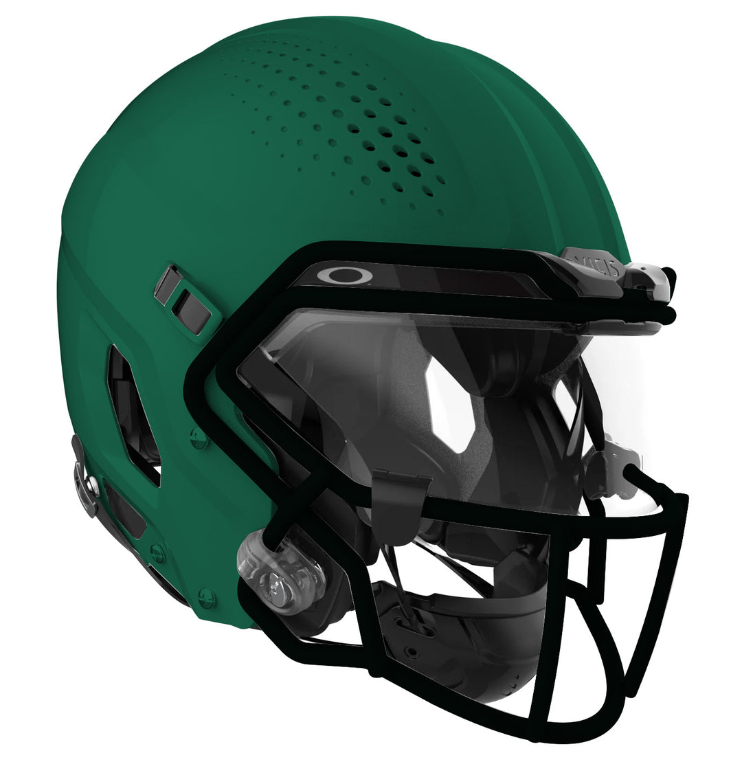 Vicis Adult Zero2 QB Elite Football Helmet with Titanium Facemask & Oakley Eyeshield Vicis