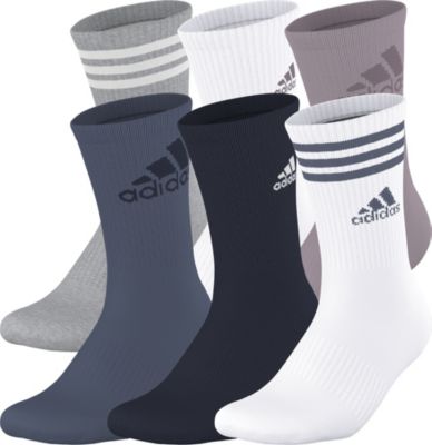 adidas Men's Athletic Cushioned Mixed 6-Pack Crew Socks adidas