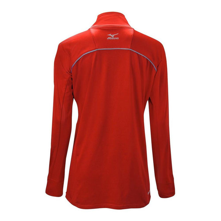 Mizuno Girl's Comp 1/2 Zip Long Sleeve Pullover Mizuno