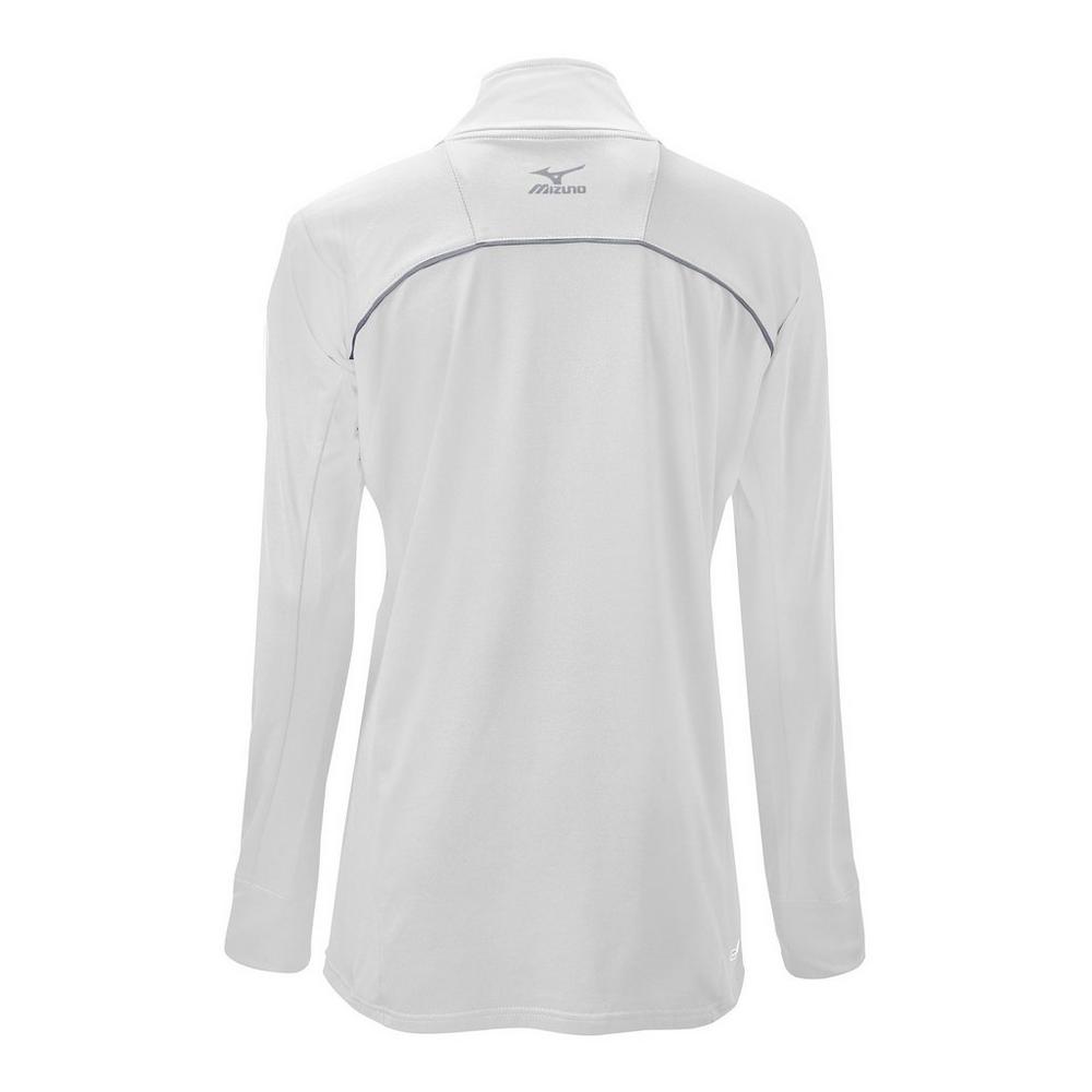 Mizuno Girl's Comp 1/2 Zip Long Sleeve Pullover Mizuno