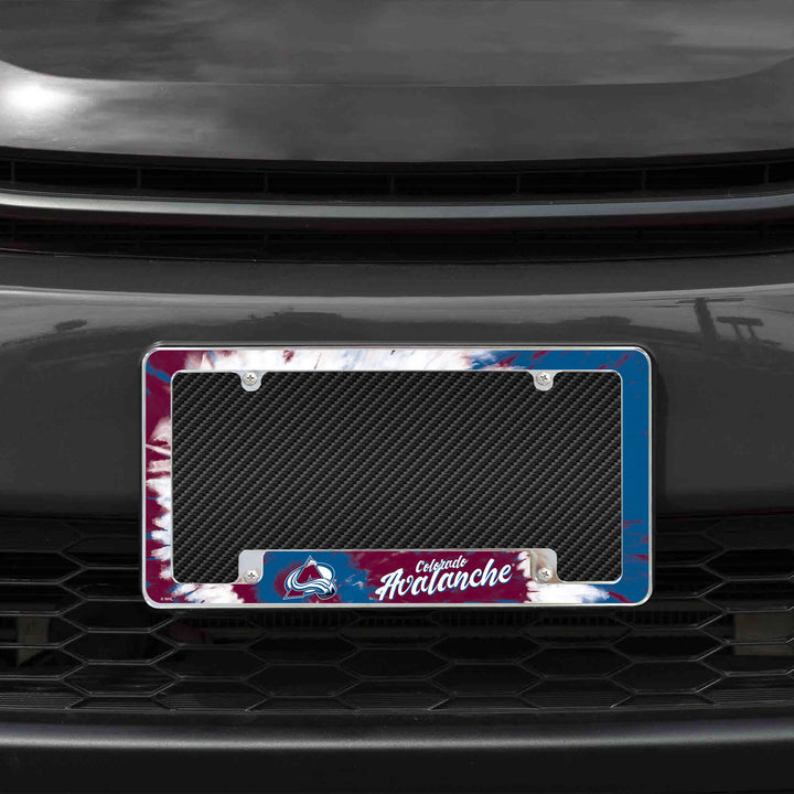 NHL Colorado Avalanche All Over Chrome Frame Fan Gear NHL Colorado Avalanche