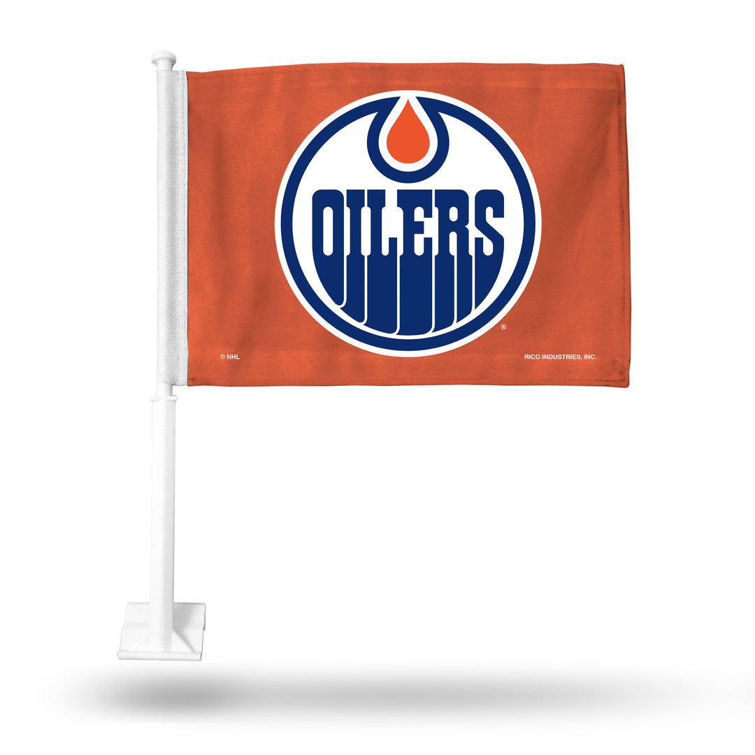 NHL Edmonton Oilers Car Flag Fan Gear NHL Edmonton Oilers