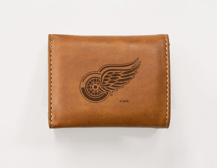 NHL Detroit Red Wings Laser Engraved Trifold Fan Gear NHL Detroit Red Wings