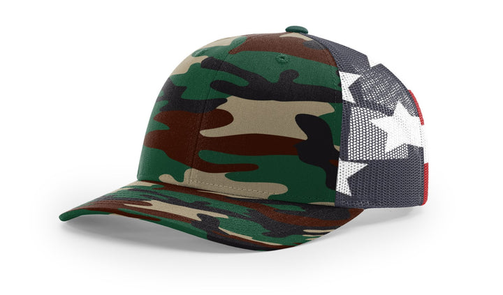 Richardson Printed Mesh Trucker Hat Richardson