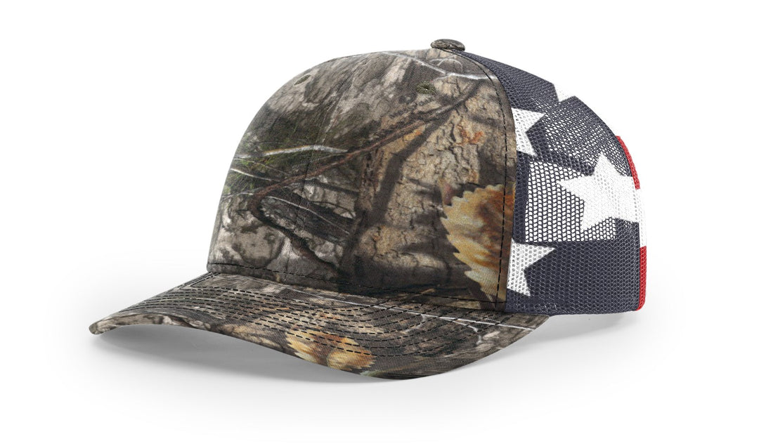 Richardson Printed Mesh Trucker Hat Richardson