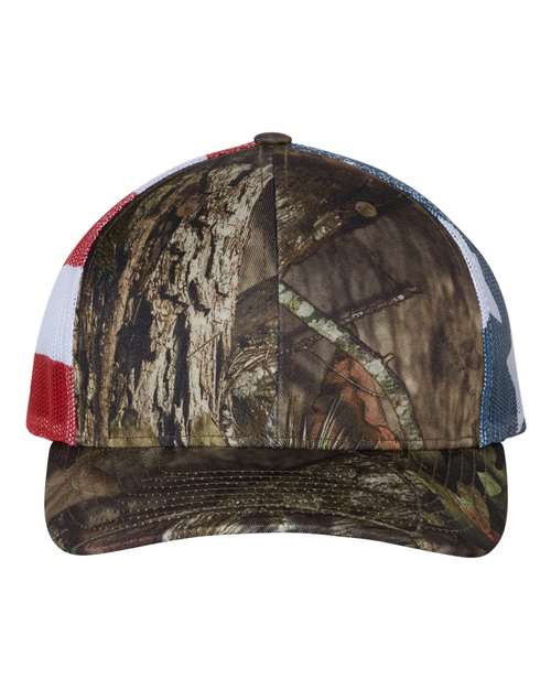 Richardson Printed Mesh Trucker Hat Richardson