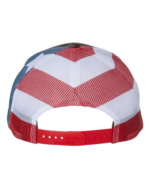 Richardson Printed Mesh Trucker Hat Richardson