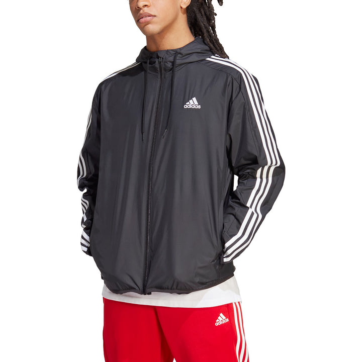 adidas Men's Essentials Woven 3-Stripes Windbreaker adidas