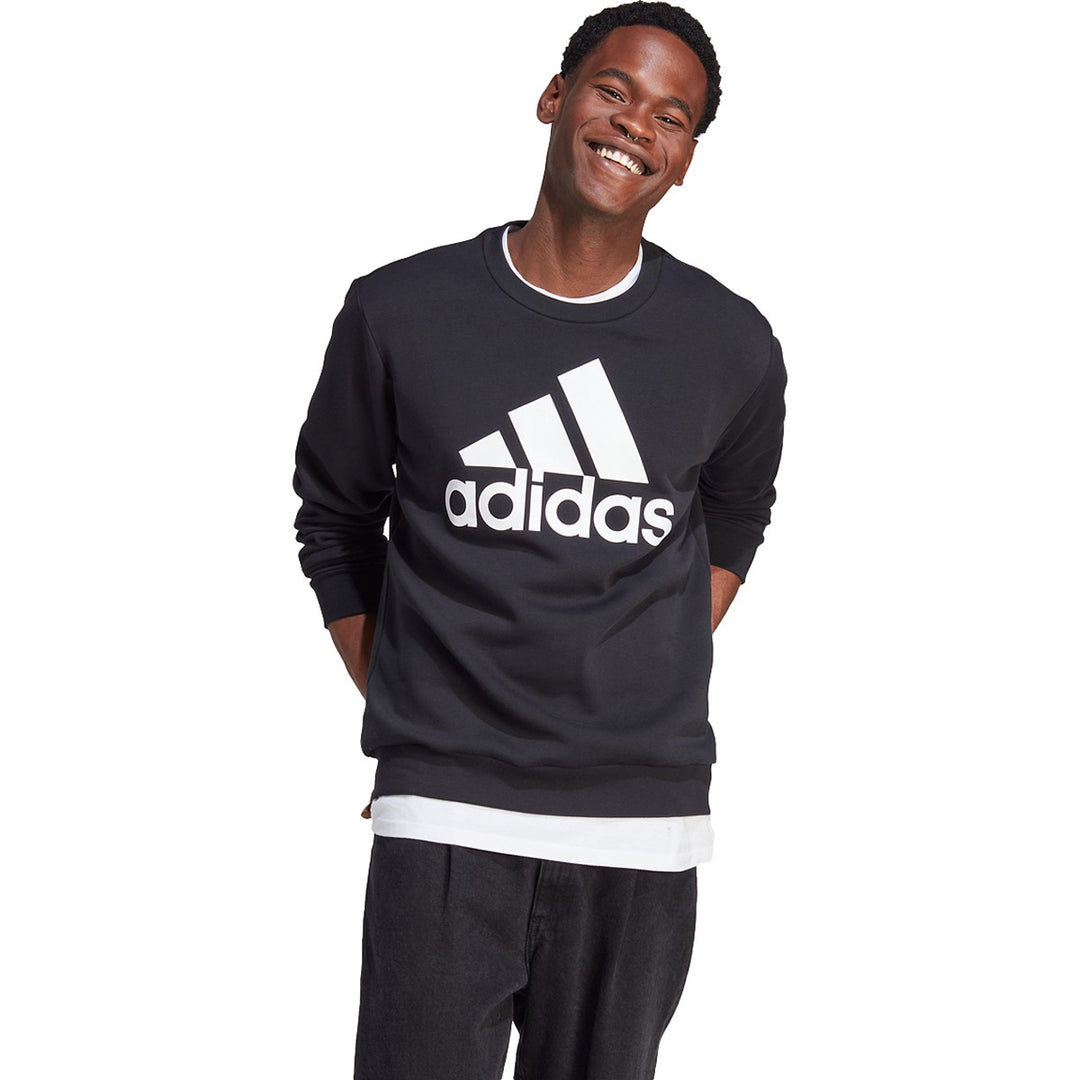 adidas Men's Essentials Fleece Big Logo Sweatshirt adidas