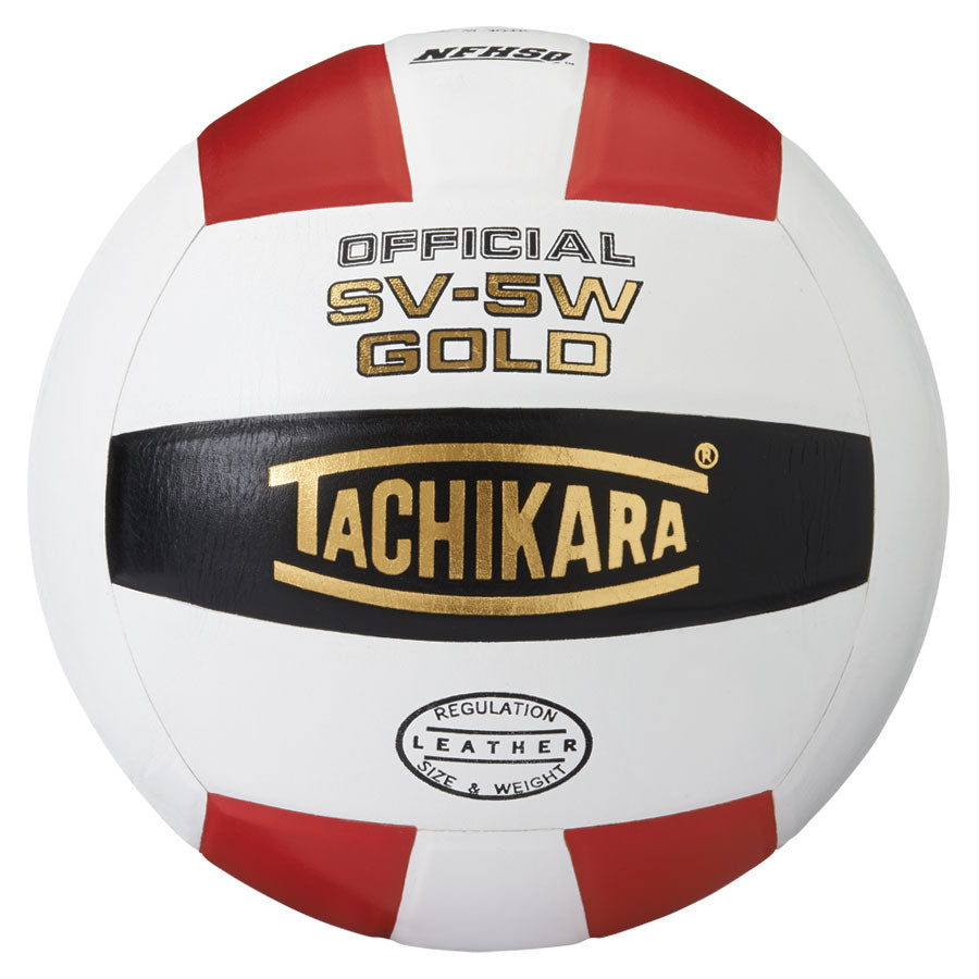 Tachikara SV5W Gold Premium Leather Volleyball Tachikara