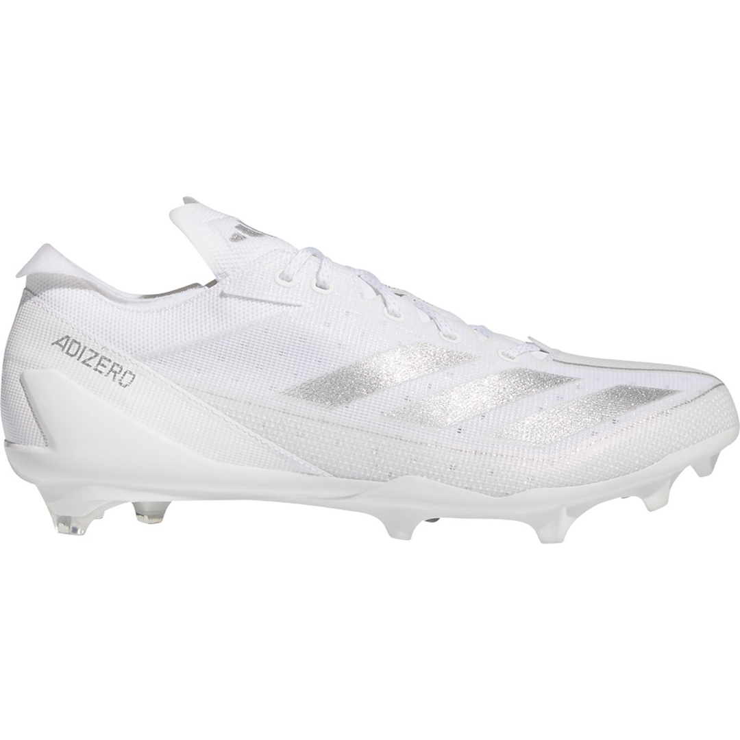 Adidas Adizero Electric Football Cleat Men s White Silver White 12