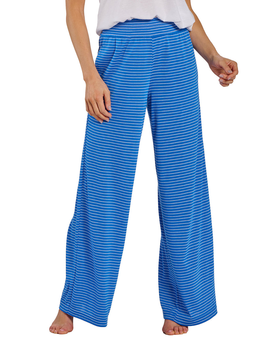 Boxercraft Ladies' Evelyn Stripe Wide Leg Pants Boxercraft