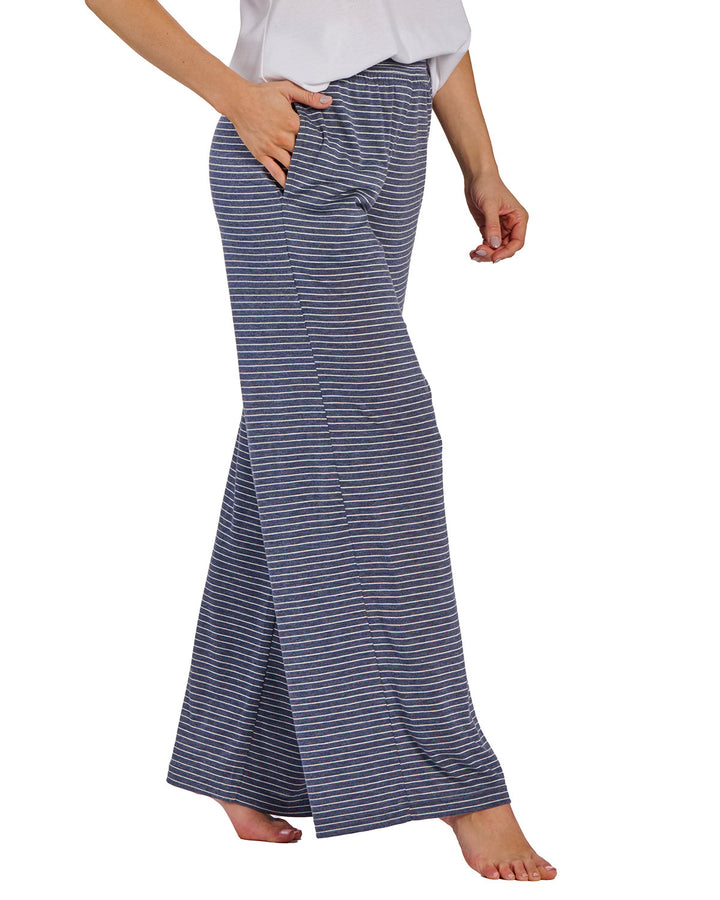 Boxercraft Ladies' Evelyn Stripe Wide Leg Pants Boxercraft