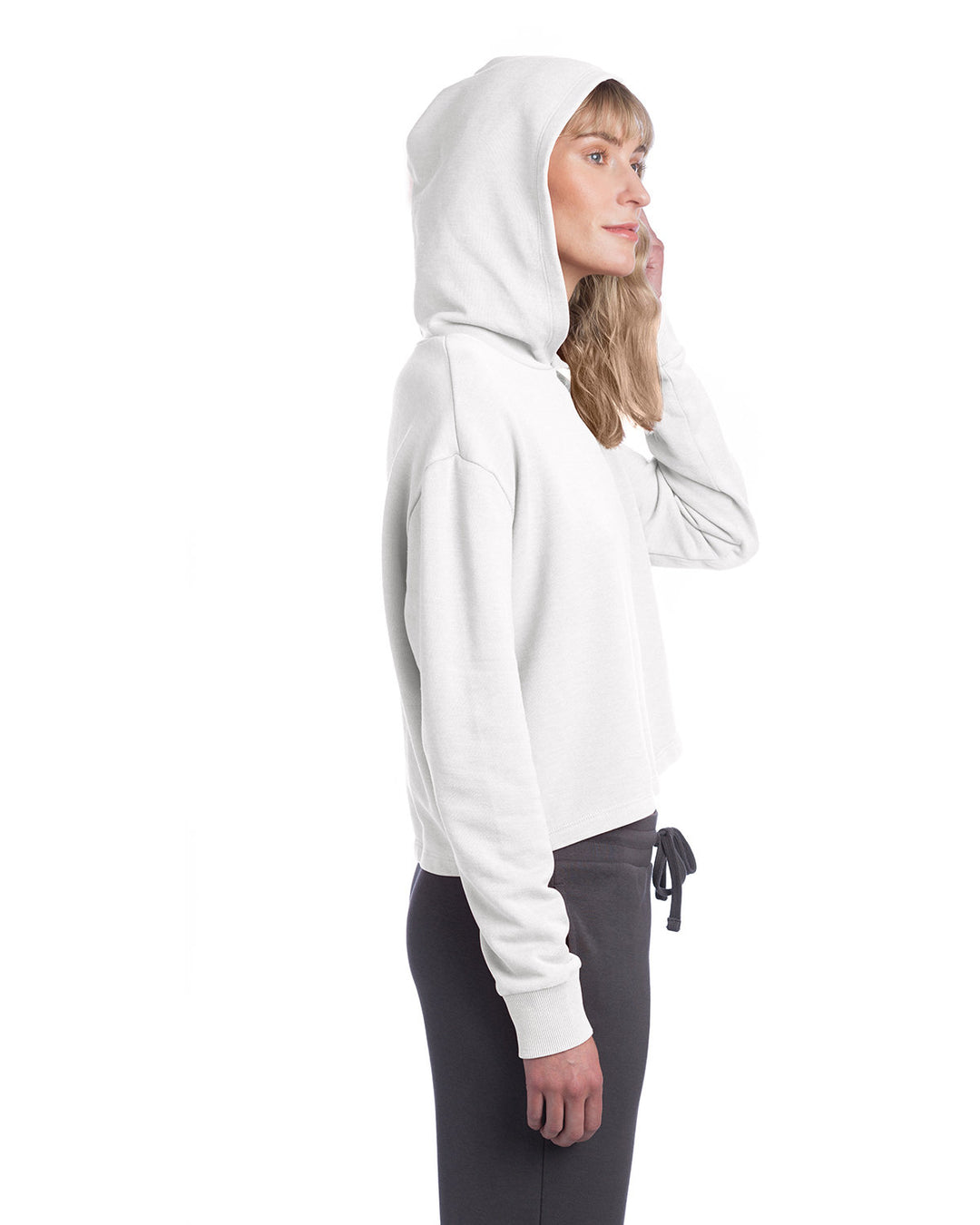 Alternative Ladies' Cropped Pullover Hooded Sweatshirt Alternative