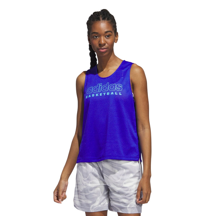 adidas Women's Basketball Select Mesh Tank Top Basketball Jerseys Adult