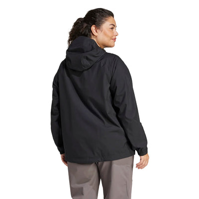 adidas Women's Terrex Multi 2L Rain.Rdy Jacket Plus Size Womens Apparel Jackets & Vests