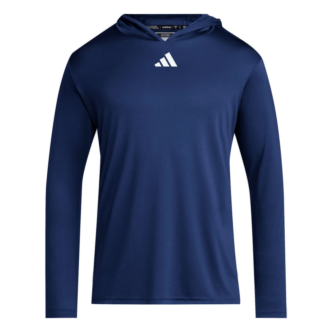 adidas Men's D4T Long Sleeve Lightweight Hoodie Mens Apparel Sweatshirts & Fleece