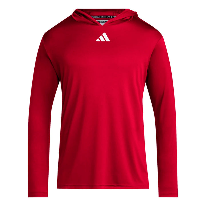 adidas Men's D4T Long Sleeve Lightweight Hoodie Mens Apparel Sweatshirts & Fleece