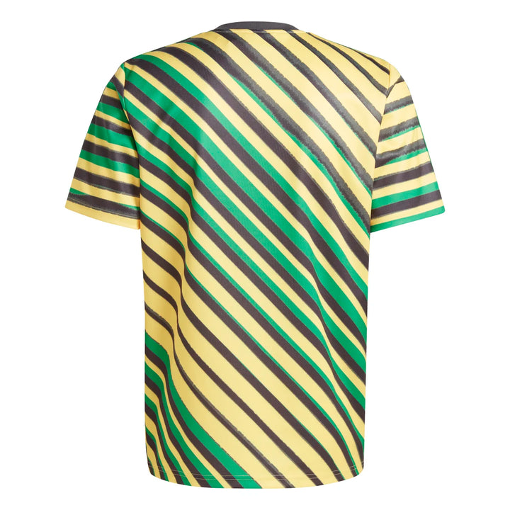 adidas Men's JFF Jamaica Trefoil Soccer Jersey Soccer Uniforms & Apparel All