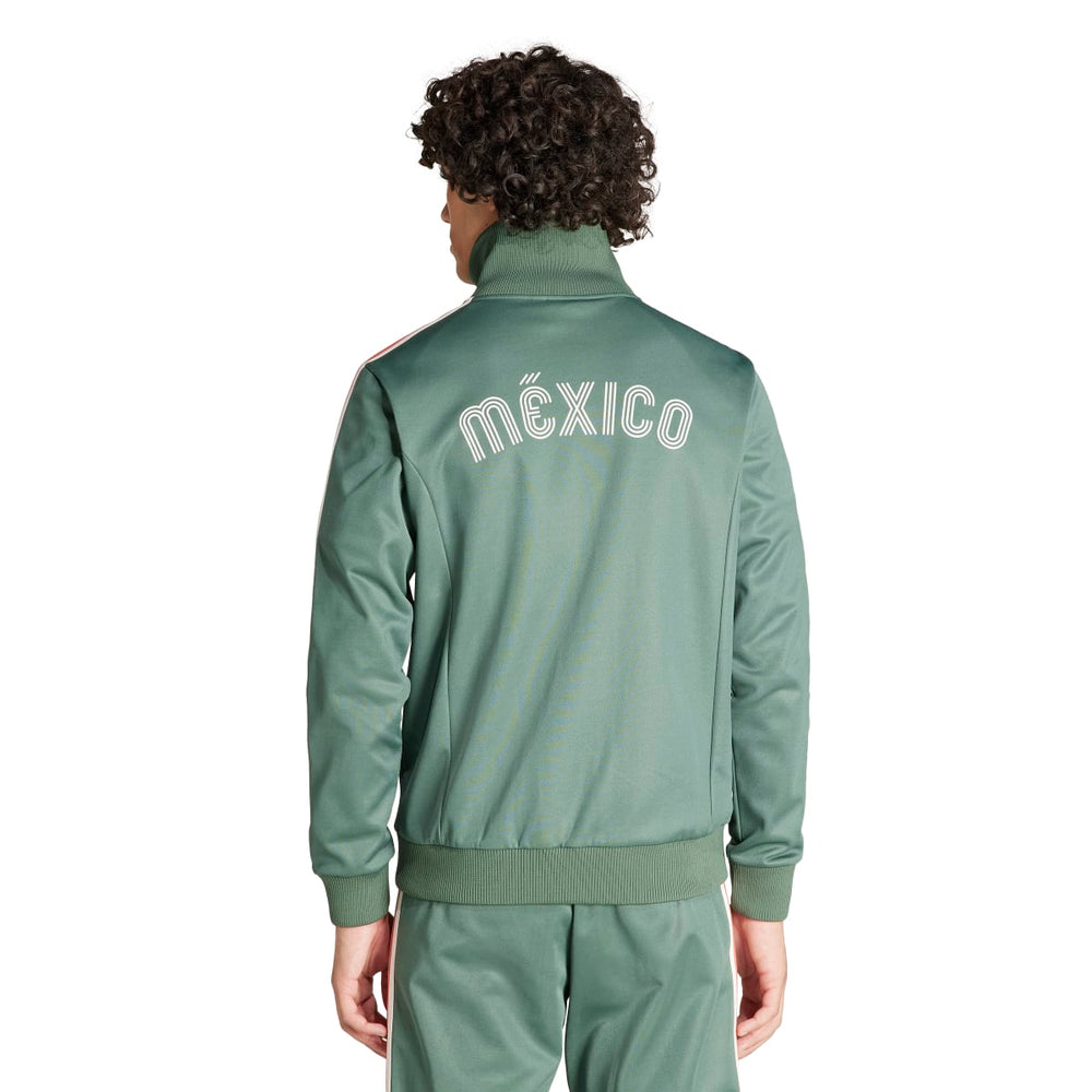 adidas Men's FMF Mexico Beckenbauer Soccer Track Top Soccer Uniforms & Apparel All