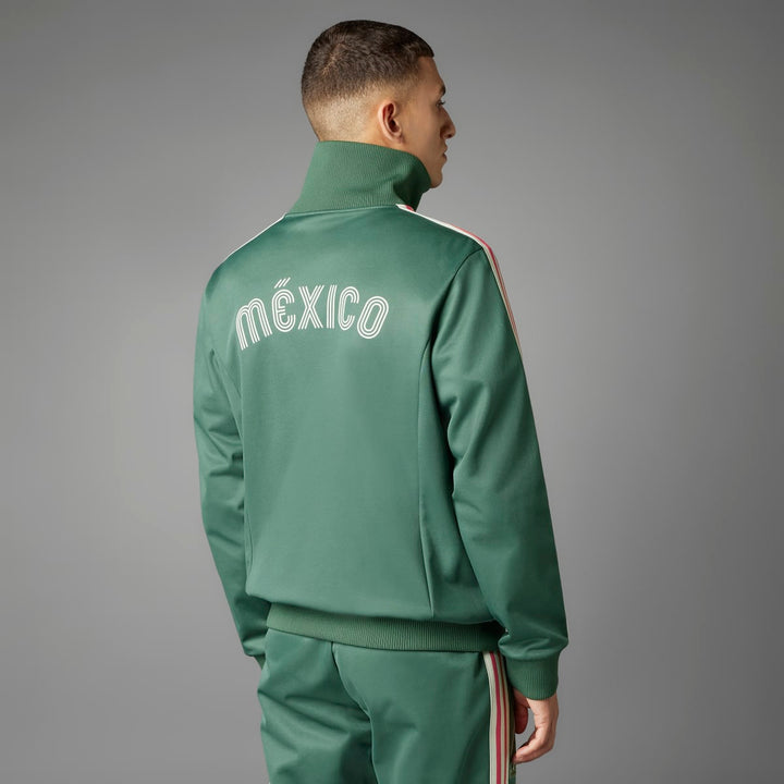 adidas Men's FMF Mexico Beckenbauer Soccer Track Top Soccer Uniforms & Apparel All