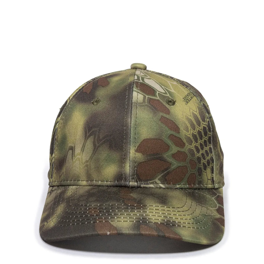 Outdoor Cap PFC-100 Pre-Curved Visor Structured Solid Panel Hat Unisex Accessories Hats & Caps