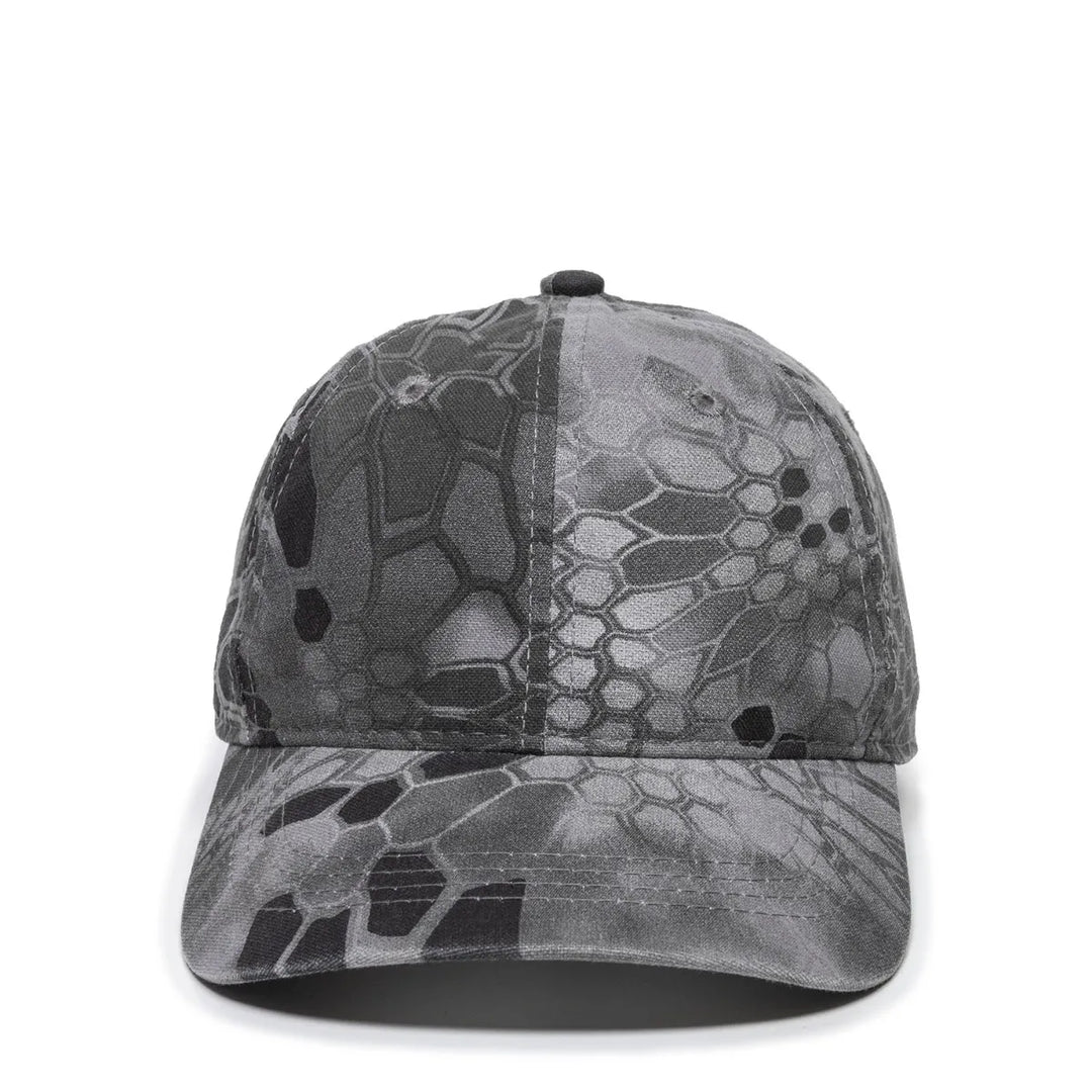 Outdoor Cap CGW-115-00 Medium Washed Unstructured Solid Back Hat Unisex Accessories Hats & Caps