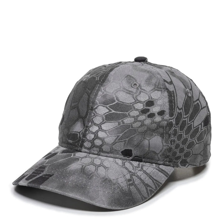 Outdoor Cap CGW-115-00 Medium Washed Unstructured Solid Back Hat Unisex Accessories Hats & Caps